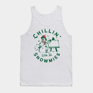 Chillin' with the Snowmies Tank Top